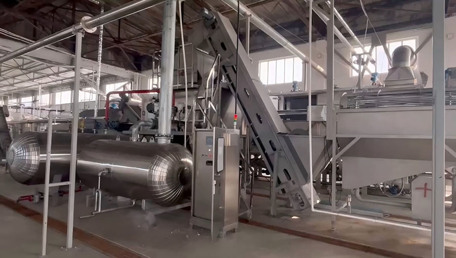 Commissioned production line